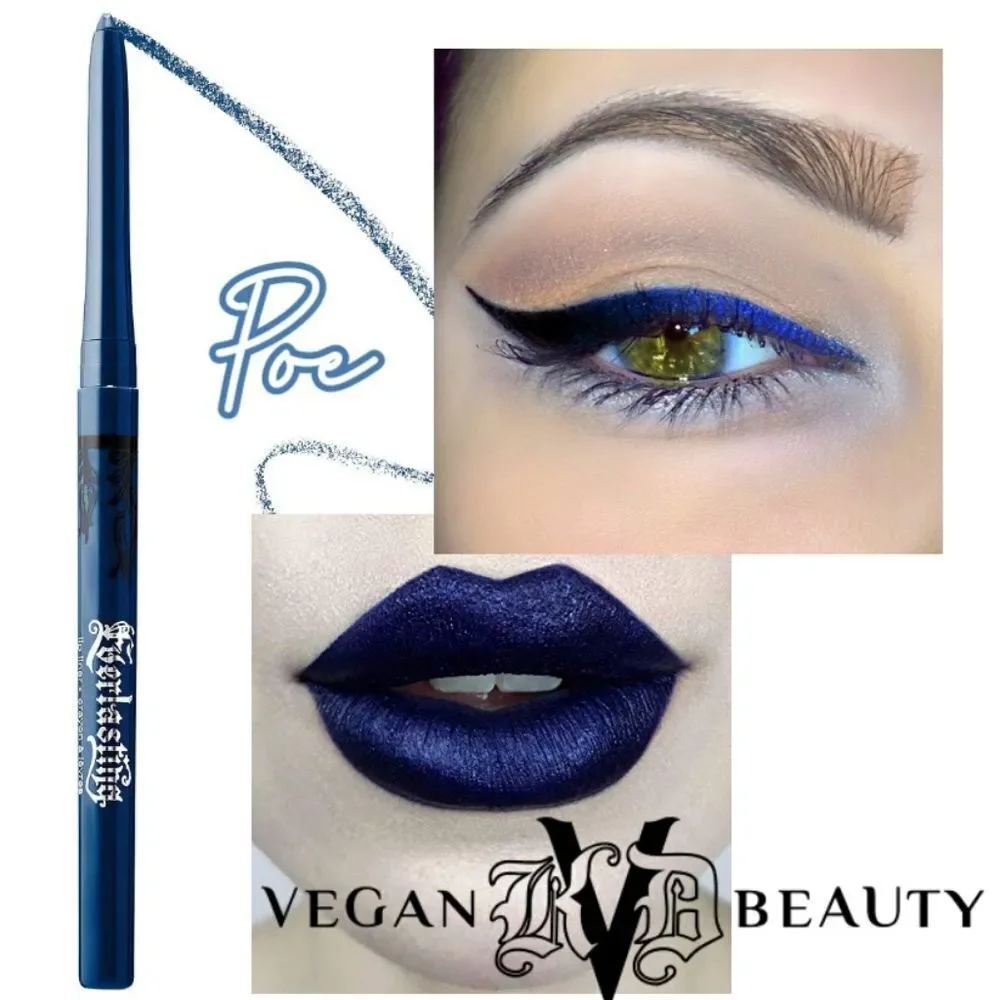 KVD liner in Poe (navy blue with purple undertones)
